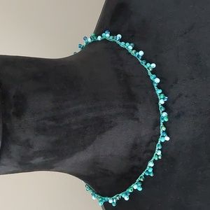 Bohemian Bead Crochet Necklace Artisan Jewelry Rust Belt Ra…